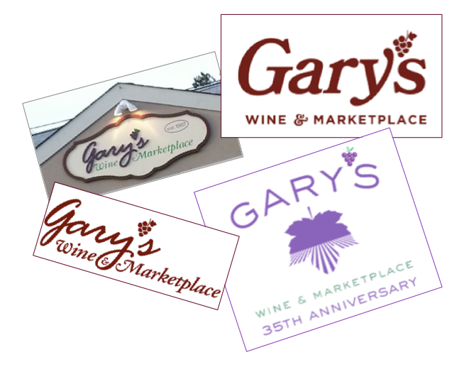 Variety of Gary's Logos